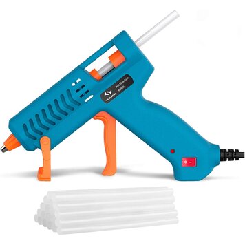 TILSWALL Tilswall Mini Hot Glue Gun Kit – 50W with 12 Glue Sticks