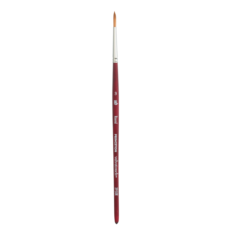 PRINCETON ART & BRUSH CO Princeton Velvetouch Golden Taklon Short Handle Mixed Media Brushes