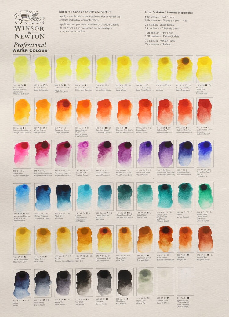 WINSOR & NEWTON Winsor &Newton Professional Watercolors 15ml
