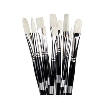 TREKELL Opal Synthetic Long Handle Brushes
