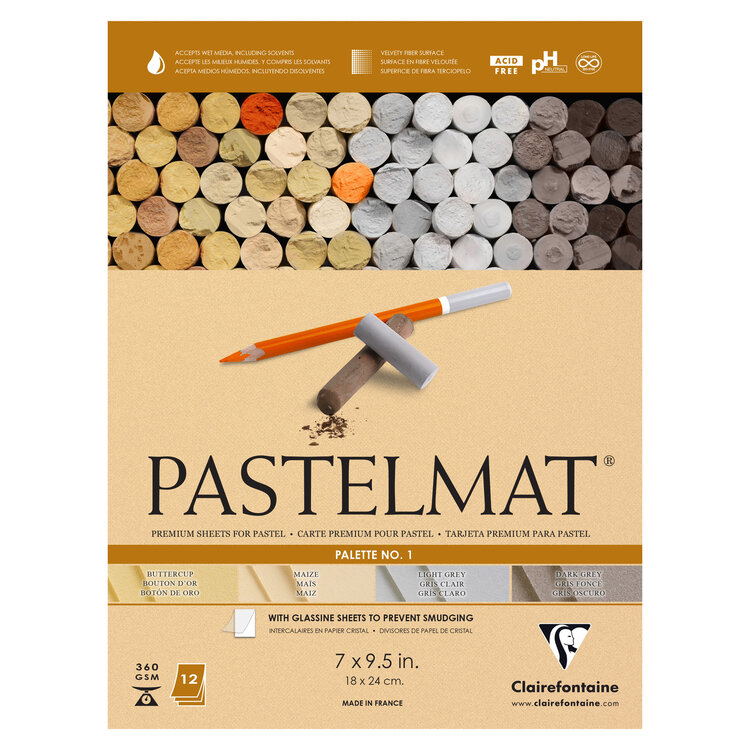 CLAIREFONTAINE Clairefontaine Premium Pastelmat