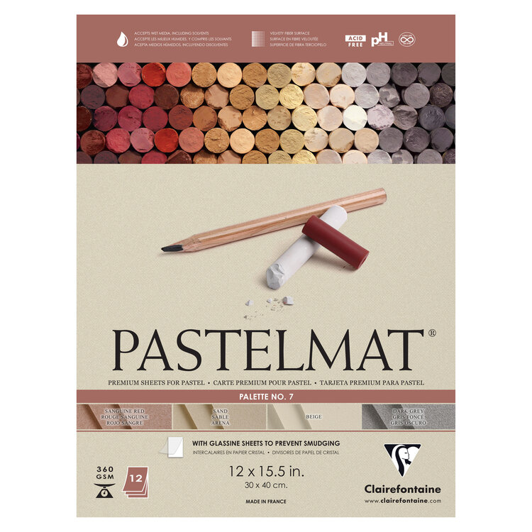 CLAIREFONTAINE Clairefontaine Premium Pastelmat