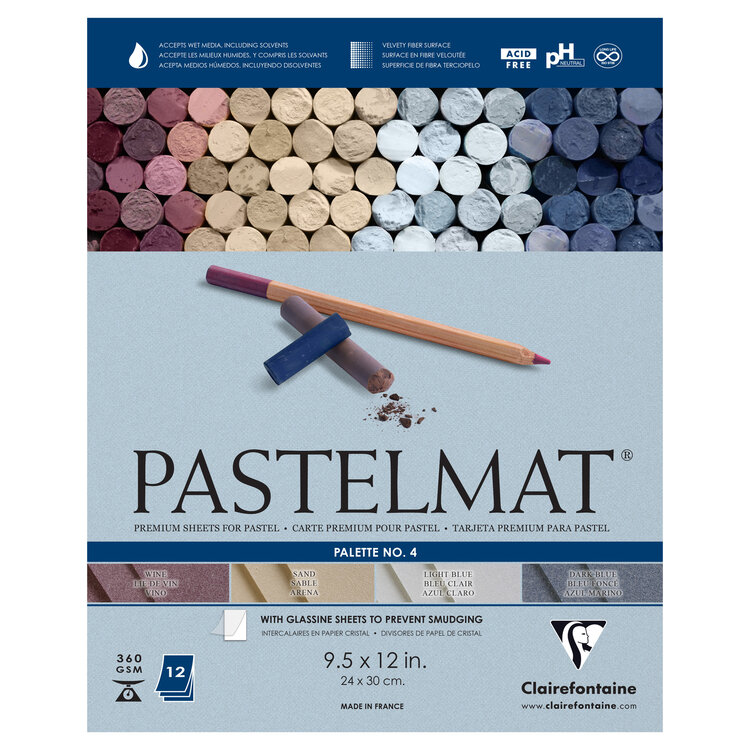 CLAIREFONTAINE Clairefontaine Premium Pastelmat
