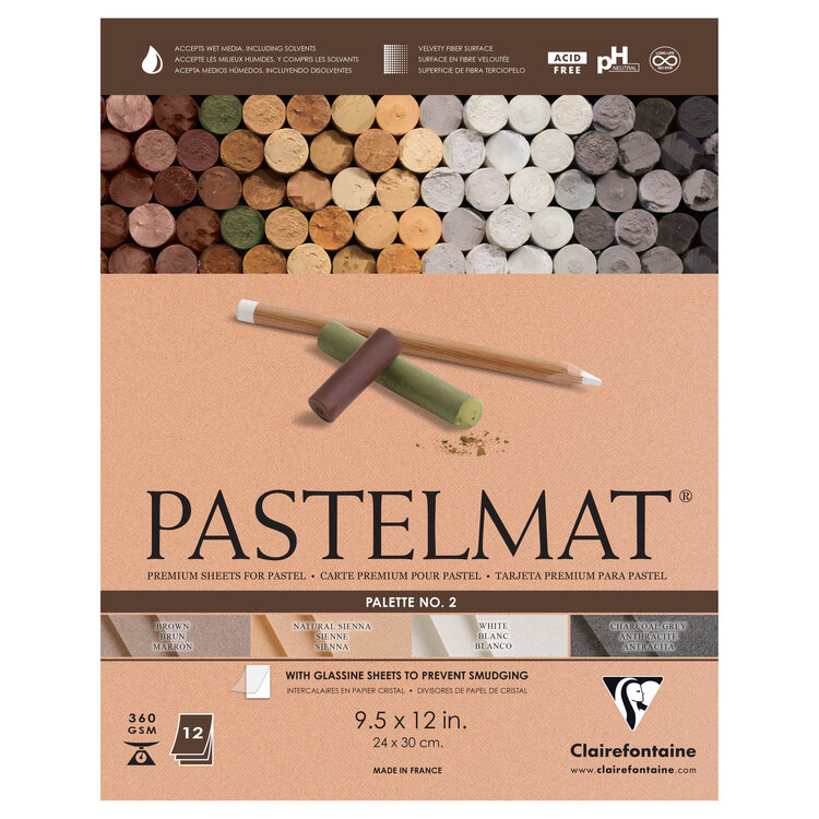 CLAIREFONTAINE Clairefontaine Premium Pastelmat