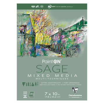 CLAIREFONTAINE Paint On Mixed Media Pad