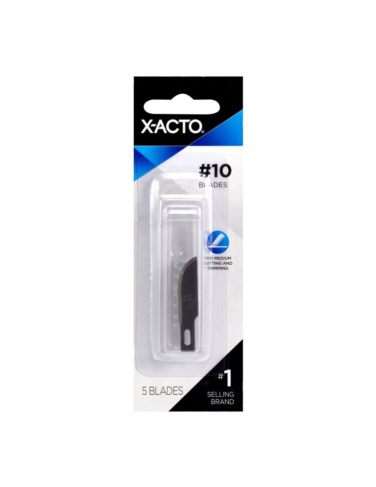 X-ACTO / ELMERS X-ACTO GENERAL PURPOSE BLADE 5 PACK #10
