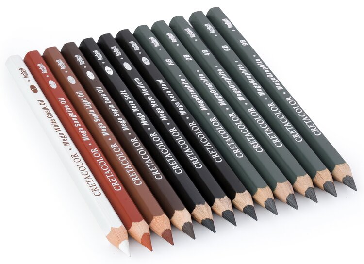 CRETACOLOR X-Sketch Mega Pencil Drawing Set