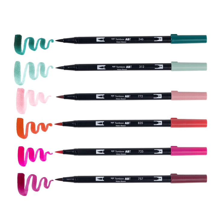 TOMBOW Tombow Dual Brush Pens - Bullet and Brush Tip
