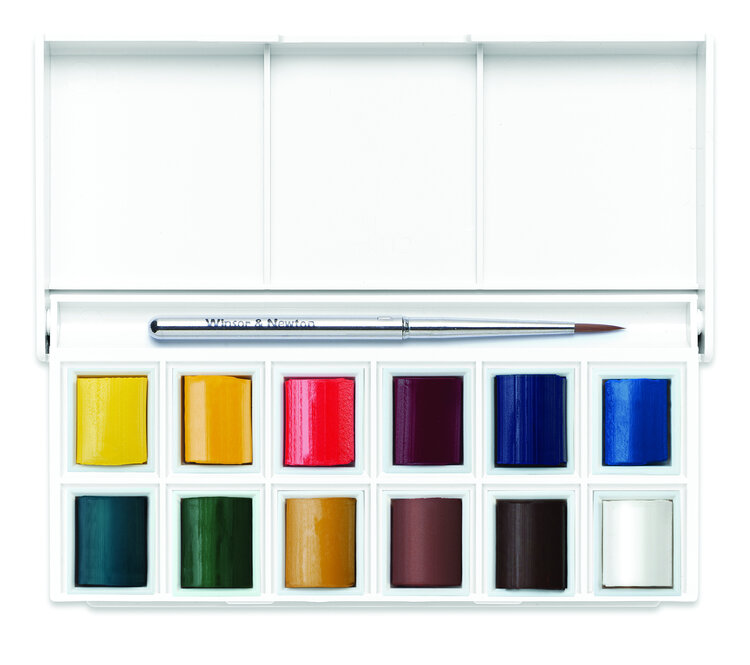 WINSOR & NEWTON Cotman Sketchers Watercolor Pocket Box