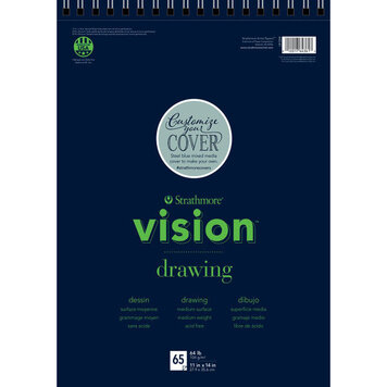 PACON/STRATHMORE Vision Wire Bound Drawing Pad