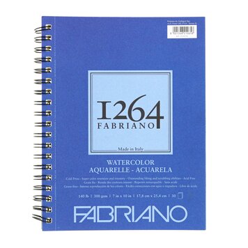 SAVOIR-FAIRE 1264 Spiral Bound Watercolor Paper - 140lb, Cold Press