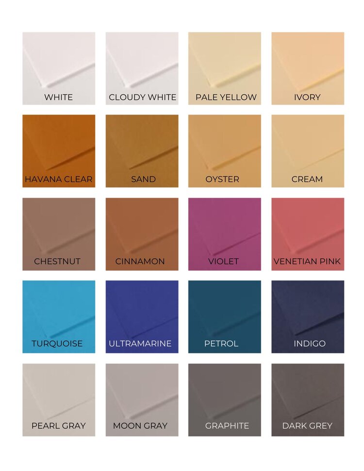 CANSON / PACON PAPERS Mi-Teintes Paper Sheets 19X25