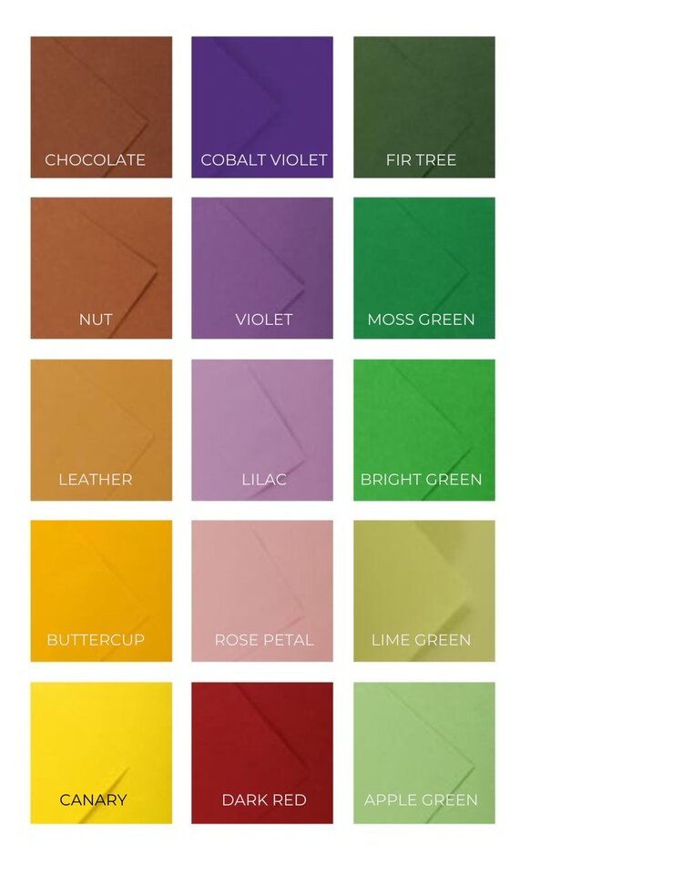 CANSON / PACON PAPERS Colorline Paper Sheets 92 Lb