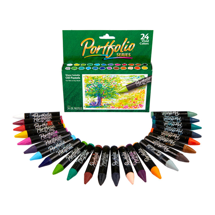 CRAYOLA Crayola Portfolio Watersoluble Oil Pastels
