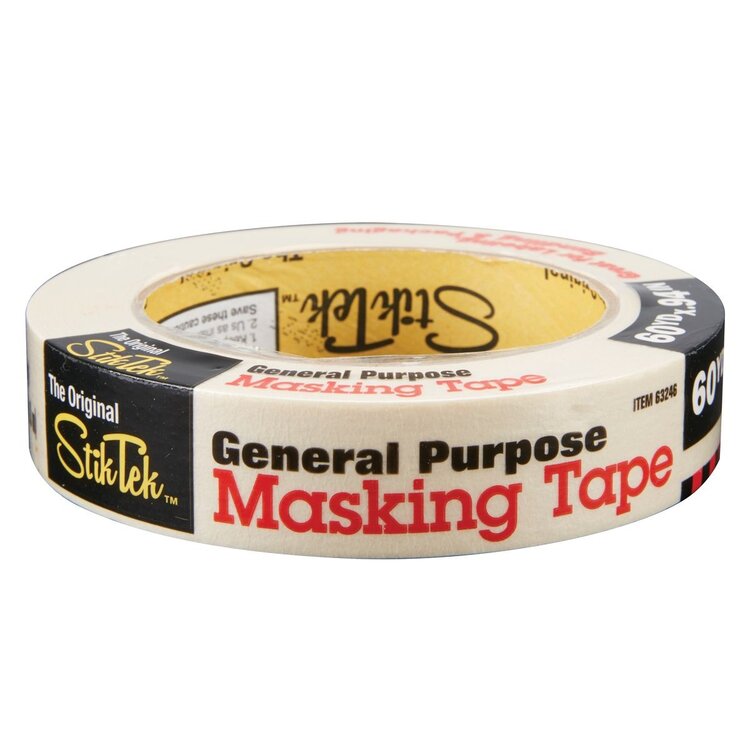 HARBOR FREIGHT STIKTEK MASKING TAPE 60YDX.94IN