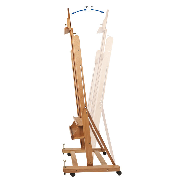 MABEF Mabef Deluxe Italian Studio Easel - H Frame