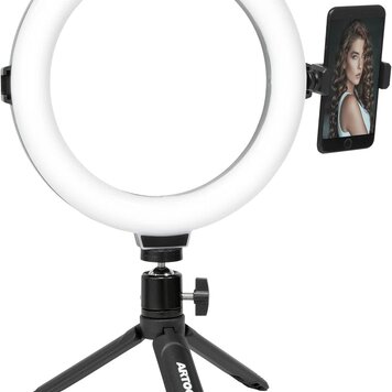 STUDIO DESIGNS INC. Mini Ring Light with Desk Stand