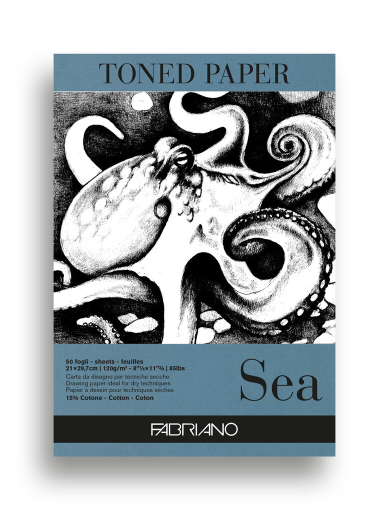 FABRIANO Fabriano Toned Paper Pads 8.25"X11.75"