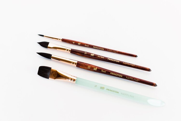 PRINCETON ART & BRUSH CO Princeton Neptune Synthetic Squirrel Watercolor Brushes