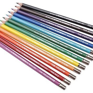 GENERAL PENCIL CO., INC. Kimberly Pencil Watercolor Pencils