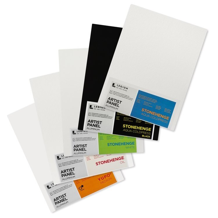 LEGION PAPER Aluminum Backed Stonehenge Artist Panel