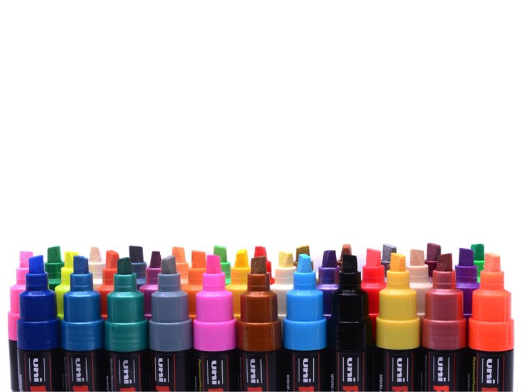 POSCA POSCA PC-8K Paint Marker – Broad 8mm Chisel Tip, Water-Based