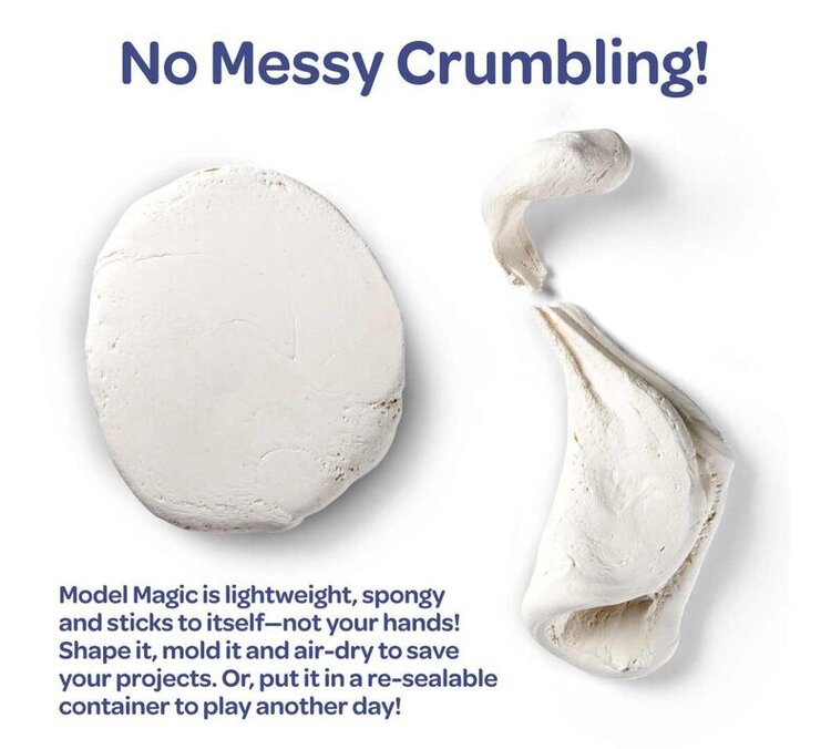 CRAYOLA Crayola Model Magic Classpacks – Lightweight Modeling Material for Classrooms