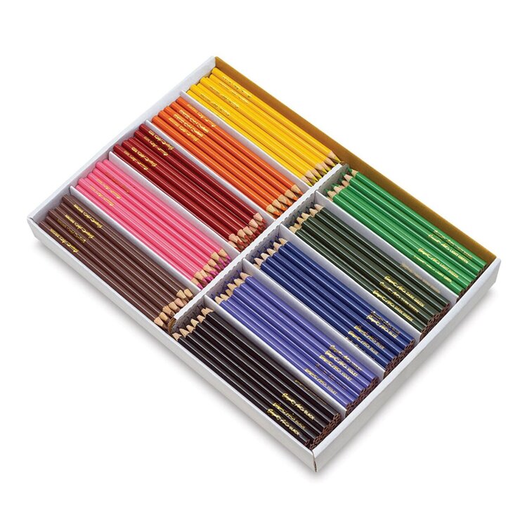 SARGENT ART Sargent Art Colored Pencils Classroom Set – 250 Count, 10 Colors