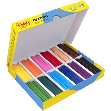 JOVI Jovi Plastic Hex Crayons Classpack