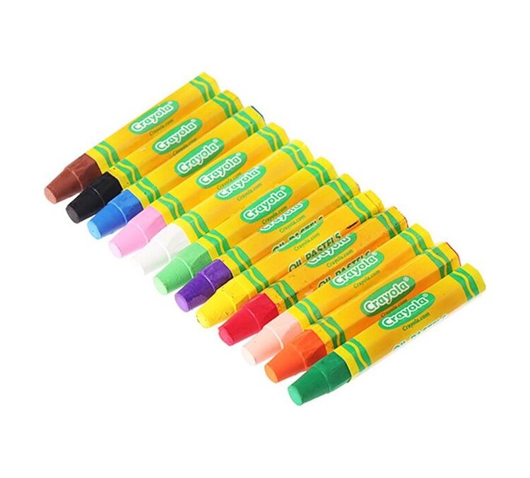 CRAYOLA Crayola Oil Pastels Classpack – 336 Count, 12 Assorted Colors