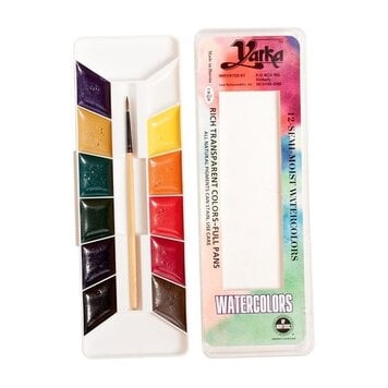 JACK RICHESON Yarka Semi-Moist Watercolor Set 12 Colors