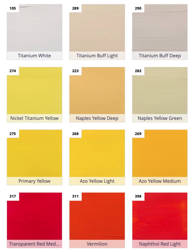 ROYAL TALENS NORTH AMERICA Amsterdam® Standard Series Acrylic Paint – 20ml