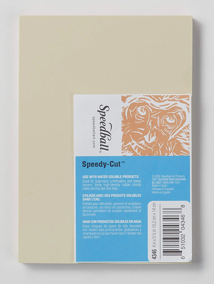SPEEDBALL ART PRODUCTS Speedball Speedy-Cut Blocks – Soft, Double-Sided Printing Surface for Beginners