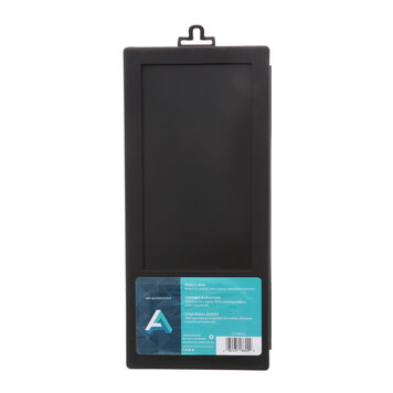 ART ALTERNATIVES Black 10 Inch Pencil Box