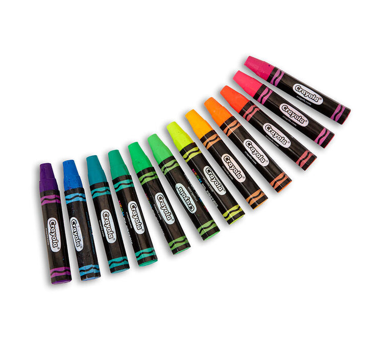 CRAYOLA Crayola Neon Oil Pastel 12 Count Set