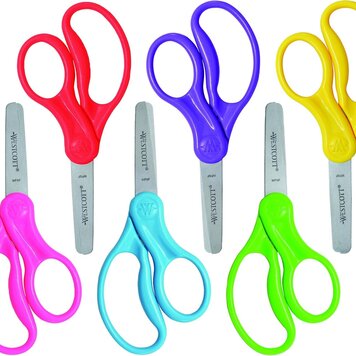 WESTCOTT Westcott 5" Kids Scissors – Blunt Tips