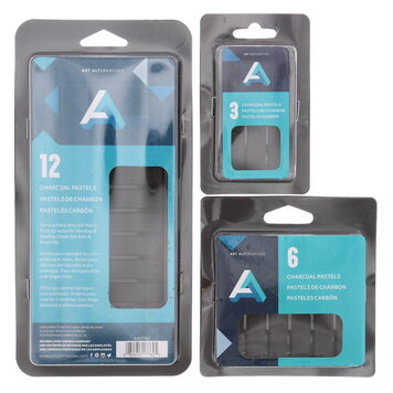 ART ALTERNATIVES Compressed Charcoal Sticks