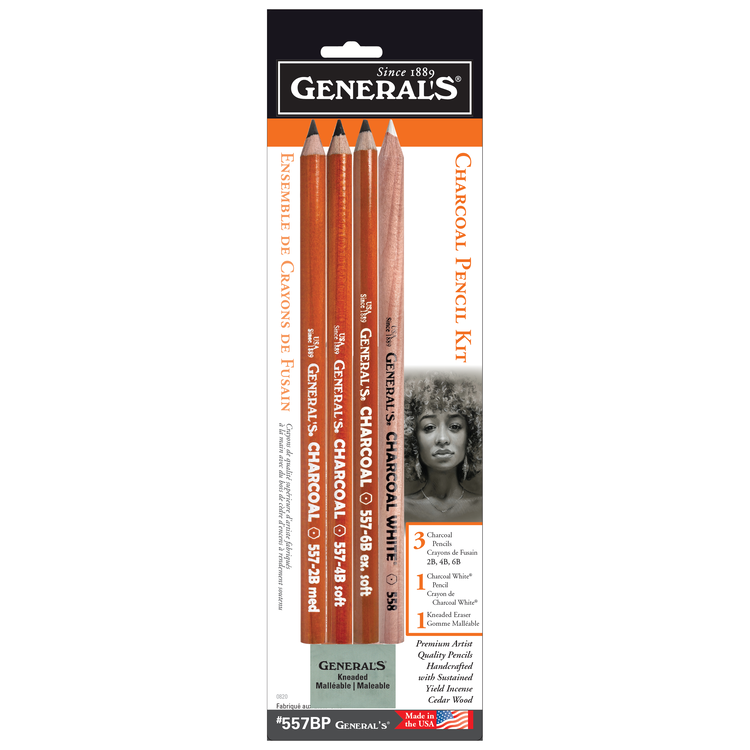 GENERAL PENCIL CO., INC. General’s Charcoal Pencils – Assorted Grades