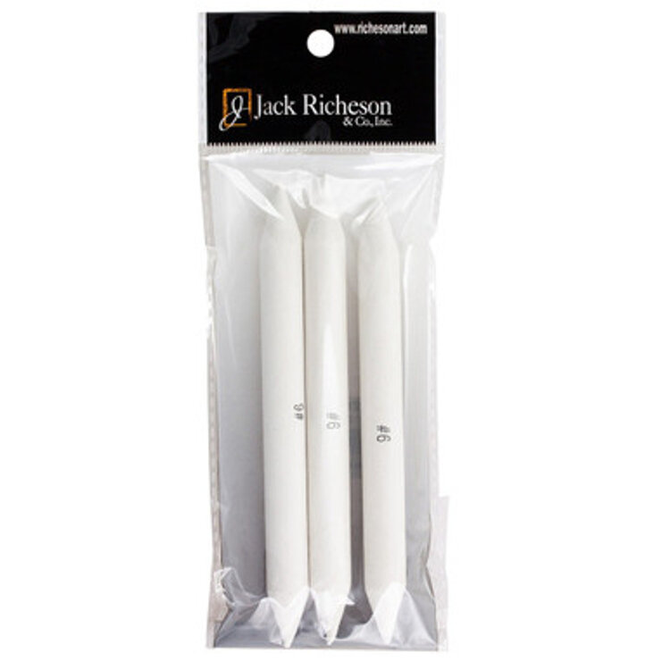JACK RICHESON Jack Richeson Stomp Blenders – Double-Ended Paper Tools for Blending
