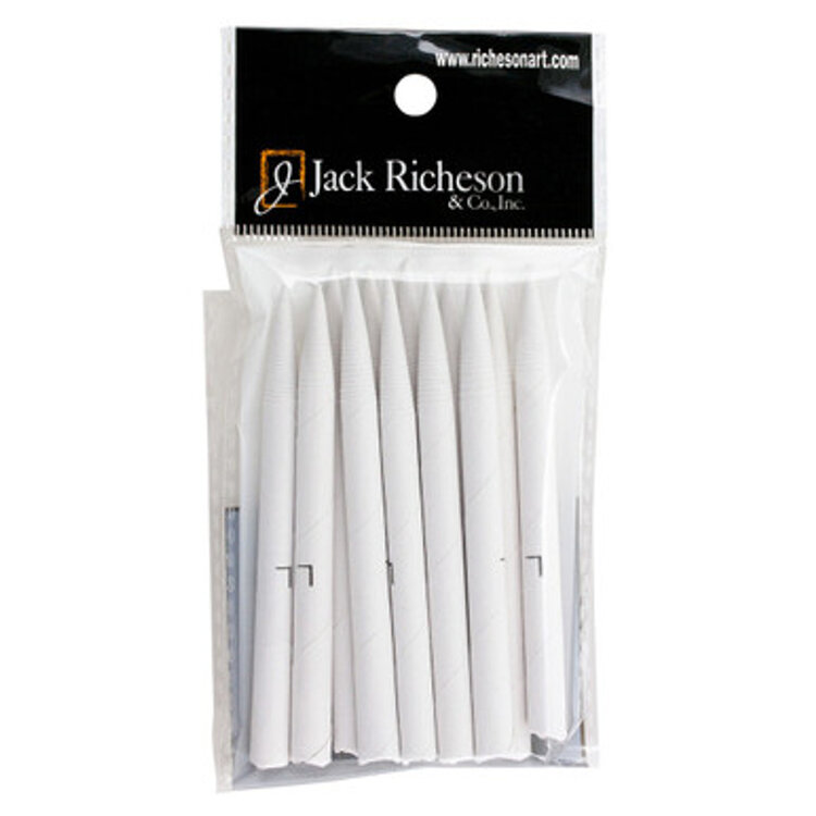 JACK RICHESON Jack Richeson Spiral-Wound Tortillions – Blending Tools for Pastel & Charcoal