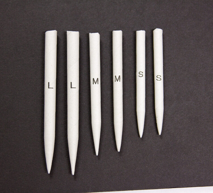 JACK RICHESON Jack Richeson Spiral-Wound Tortillions – Blending Tools for Pastel & Charcoal