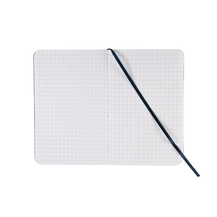 FABRIANO Fabriano EcoQua Notebook – 80 Sheets, FSC Paper, Stitch-Bound with Elastic Closure