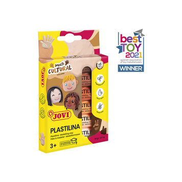 VAN AKEN INTERNATIONAL JOVI Plastilina Modeling Clay – Multicultural Colors
