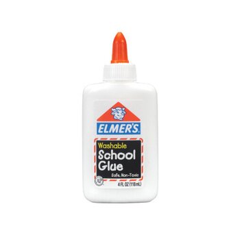ELMERS CORPORATION ELMERS WASHABLE NO RUN SCHOOL GLUE 4OZ