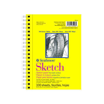 PACON/STRATHMORE Strathmore 300 Series Sketch Pad – Regular Surface