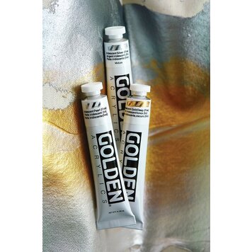 GOLDEN ARTISTS COLORS CO Golden Heavy Body Acrylic 2oz Iridescent Colors