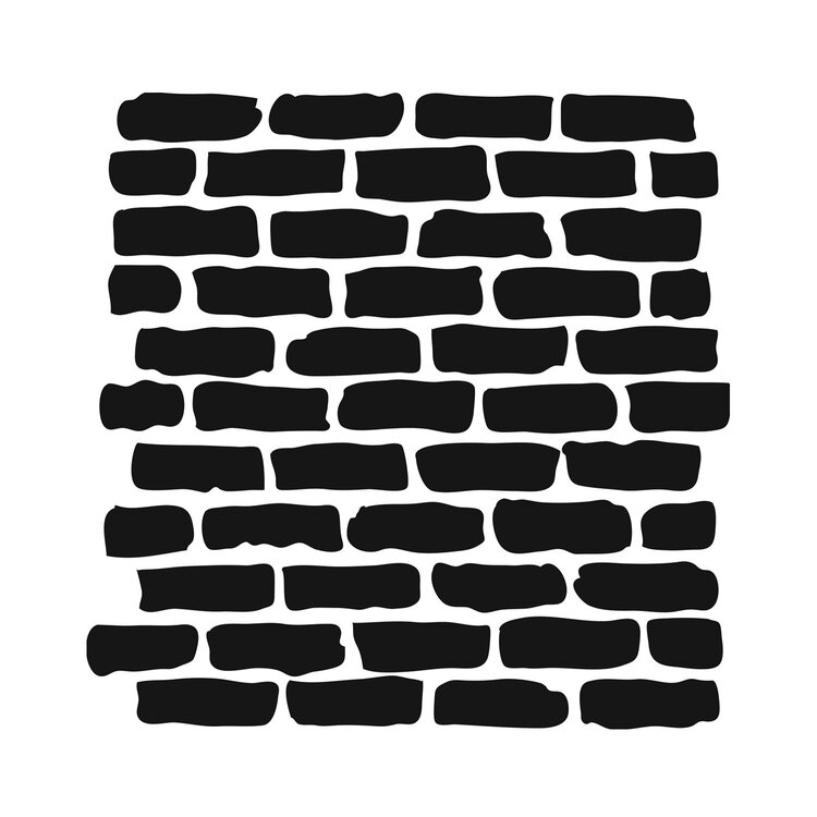 THE CREATIVE WORKSHOP The Crafter's Workshop Reusable Plastic Craft Stencils – Mixed‑Media, Scrapbooking & DIY Décor