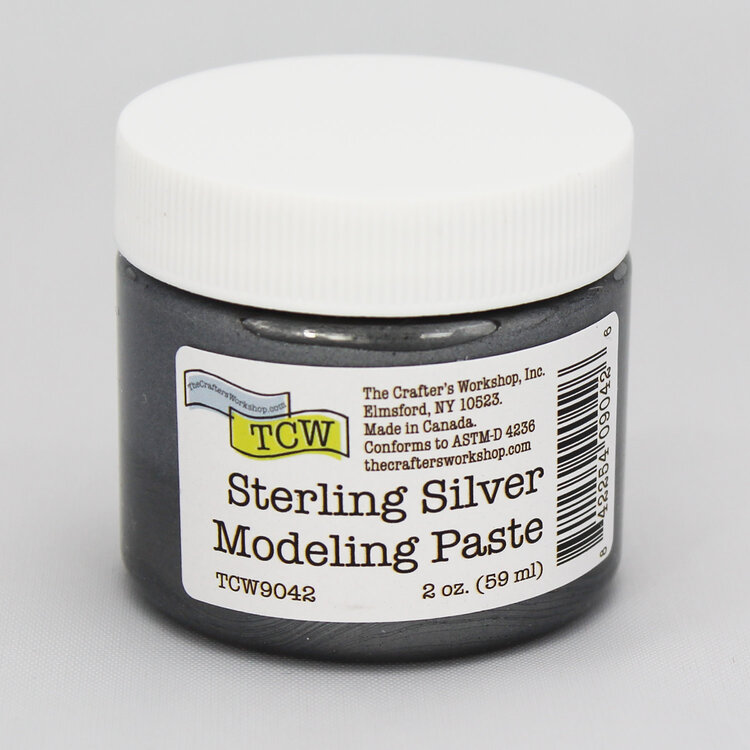 CRAFTER'S WORKSHOP The Crafter's Workshop Modeling Paste - Sterling Silver