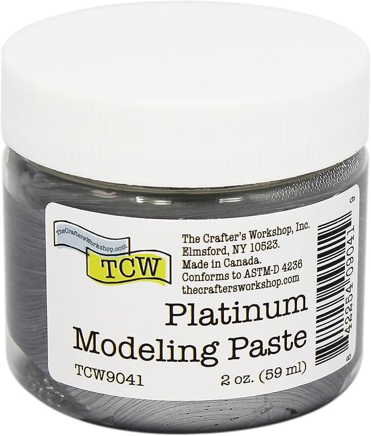 CRAFTER'S WORKSHOP The Crafter's Workshop Modeling Paste - Sterling Silver