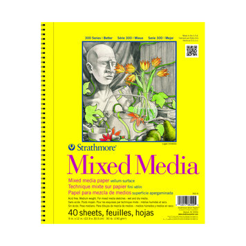 PACON/STRATHMORE 300 Series Strathmore Mixed Media Sketch Pad